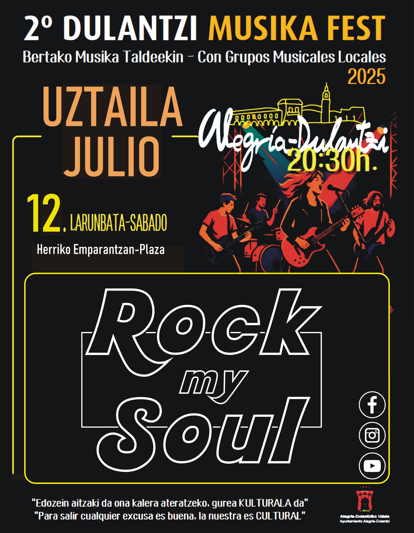 Rock my Soul en Alegría-Dulantzi